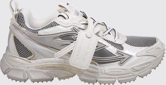 Off-white Be Right Back Low-Top Sneakers with Notched Sole and Iconic Tag