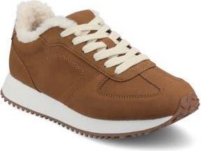 Journee Collection Flow Casual Sneaker in Cognac at Nordstrom Rack, Size 9.5