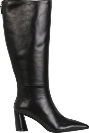 BOSS Gracey Chunky Heel Boot in Black at Nordstrom, Size 10