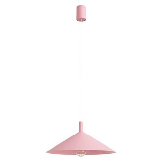 Sollux Lighting L&aacute;mpara colgantes rosa acero alt. 135 cm