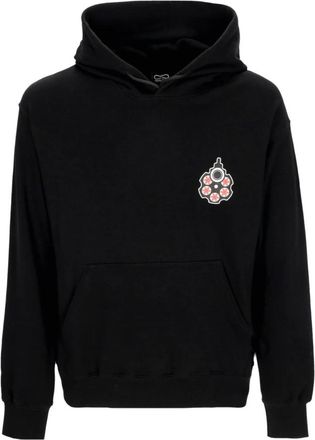 PROPAGANDA Zwarte Roulette Lichtgewicht Hoodie - Heren - Hoodies - Zwart - XS - Katoen - Hoodies & sweatvesten