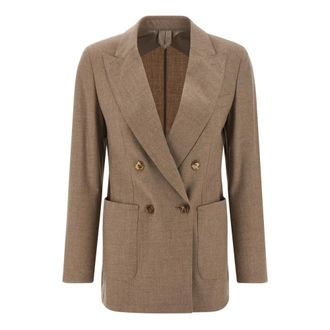 Max Mara Harald Blazer - female - Max Mara - Blazers - Beige - S - Jackets