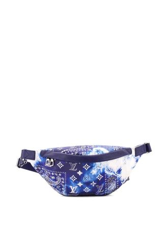 Louis Vuitton Discovery Bumbag Limited Edition Monogram Bandana Leather belt bag - Blue