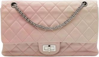 Chanel Pre-owned Reissue Flap Bag - Dames - Vintage Schoudertas - Roze - ONE Size - Leer - Vintage