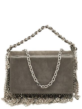 Jimmy Choo London chain fringe-detail tote bag - Grey