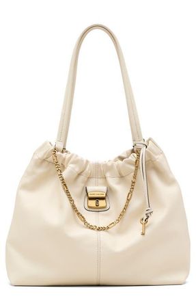 Marc Jacobs The Cristina Leather Tote in Ivory at Nordstrom