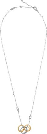 Coach Halsketting met ringen - Zilver