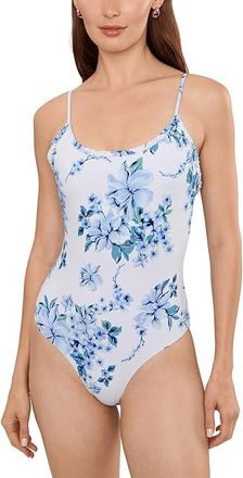 Beach Riot Britt One Piece Womens Swimsuits One Piece Blushing Blooms : SM, Elastane/Nylon