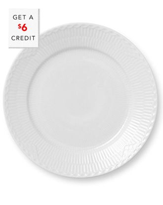 ROYAL COPENHAGEN Fluted Half Lace Salad Platewith $6 Credit