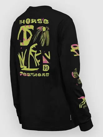 Horsefeathers Netru Camiseta negro