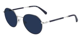 Calvin Klein Jeans CKJ20110S 405 Mens Sunglasses Silver Size 50