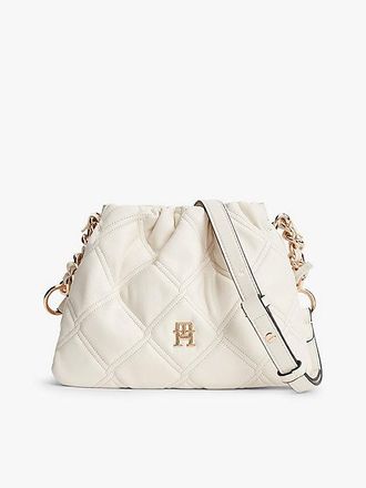 Tommy Hilfiger Quilted Chain TH Monogram Crossbody Bag