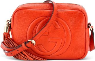 Gucci Borsa a tracolla Soho Disco piccola - Arancione