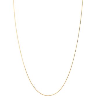 Miansai Mens Lynx Chain Necklace in Gold Vermeil Polished at Nordstrom, Size 21