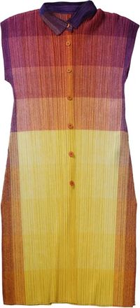 Pleats Please Issey Miyake Photon shirt - Giallo