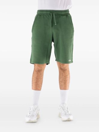 MC2 Saint Barth drawstring logo-detail shorts - men - Cotton - S - Green