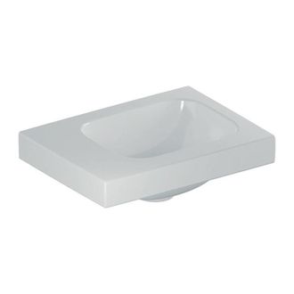 Keramag Keramag - Geberit Icon Light Lavabo Con Enjuague Manual, 38 Cm X 28 Cm, Sin