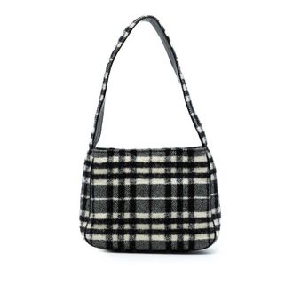 Burberry Pre-owned Burberry Vintage Check Wool Shoulder Bag Ladies MBO5G7WM0C611RFC