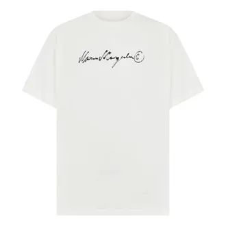 Maison Margiela Heren, Tops, Wit, Maat: L Katoen