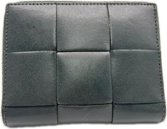 Bottega Veneta Dark Green Wallet (Bi-Fold) (Pre-Owned)
