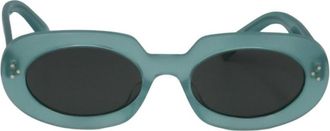 Celine Green Oval Ladies Sunglasses CL40276U 93N 54