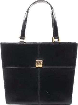 Saint Laurent Borsa Tote in Pelle Pre-owned - - Pre-owned - Donna - Nero - ONE SIZE