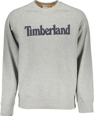 Timberland Crew Neck Sweatshirt Tb 0A2Ib 8 - Heren - Sweatshirts - Grijs - S - Katoen - Hoodies & sweatvesten