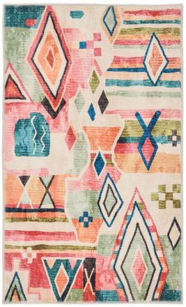 Gino Falcone Alfombra de ba&ntilde;o mullida - multicolor 70x120 cm