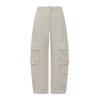 A Gold E Broeken, Dames, Beige, W27, Low Curve Utility Jean