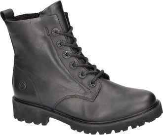 Remonte Schoenen, Dames, Zwart, 38 EU, Leer, D8653-00 Veterboot
