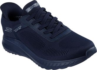 Skechers Slip-ins: Shoe for Men BOBS Sport Squad Chaos - Solid Step in Dank Navy, 13