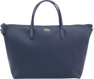 Lacoste Petit sac cabas &agrave; bandouli&egrave;re L.12.12 Concept Nf 5324Pk - Dames - Shoppers - Blauw - ONE Size - Tassen