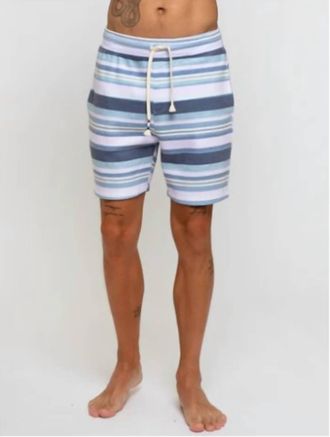 Sol Angeles Mens Stripe Short In Bay Stripe