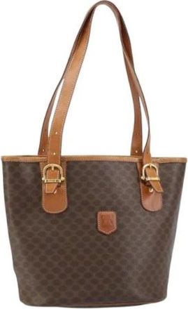 Celine Pre-owned Tote Bags, female, Brown, Size: ONE SIZE Pre-owned Vintage Plastic Tote Bag