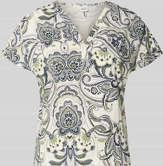 Brax Brax Loose Fit T-Shirt aus Baumwoll-Modal-Mix Modell CAELEN S in Offwhite, Gr&ouml;&szlig;e 34