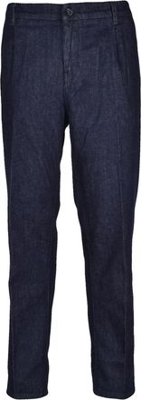 Roy Rogers Relaxed-Fit Denim Jeans With Subtle Texture