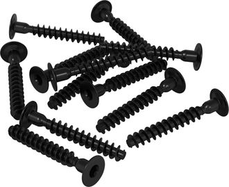 vidaXL Tornillo De Cabeza De Capuch&oacute;n De Enchufe 5143 Uds. Negro Vidaxl