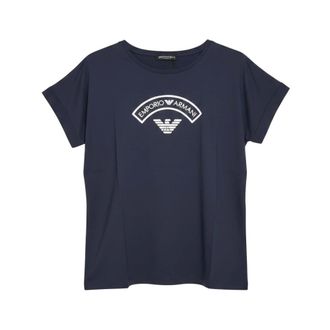 Emporio Armani Mujer, Camisetas, Azul, Talla: XL