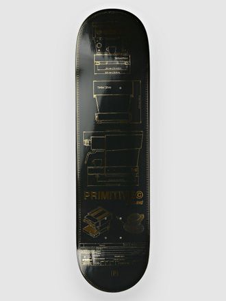 Primitive McLung Double Shot 8.25 Skateboard Deck patroon