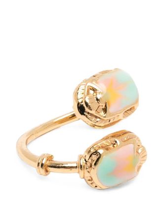 Gas Bijoux Anello Rame Con Pietra Colorata Dduality Scara Email