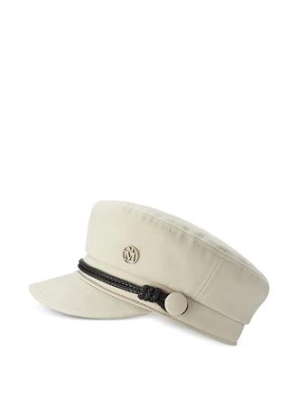 Maison Michel Lila hoed - Beige