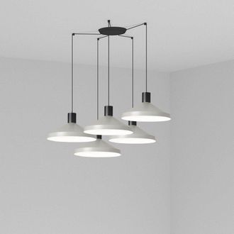 Netlighting Kombo Cluster Pendant Ceiling Light Grey E27