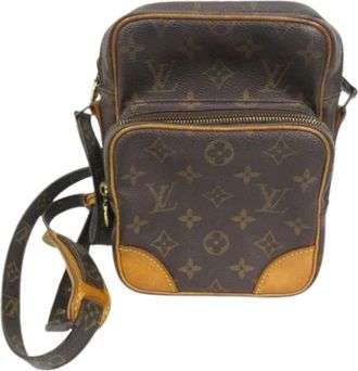 Louis Vuitton Pre-owned Cross Body Bags, female, Brown, Size: ONE SIZE Pre-owned Cross Body Bag
