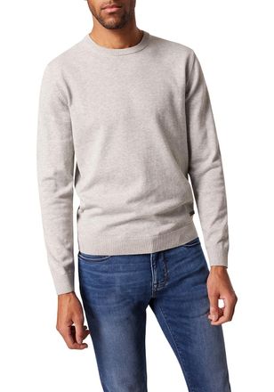 Pierre Cardin Rundhalspullover PIERRE CARDIN Strick RH, Herren, Gr. XXL, grau (sharkgray), Strick, Obermaterial: 100% Baumwolle, unifarben, regular fit normal, Rund