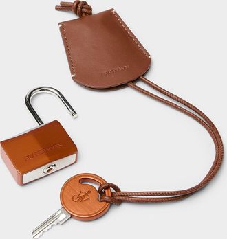J.W.Anderson Mens Padlock key chain