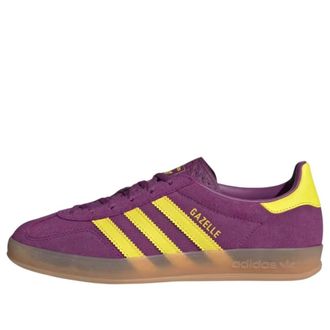 adidas (WMNS) adidas Gazelle Indoor Rich Mauve Bright Yellow JS1415