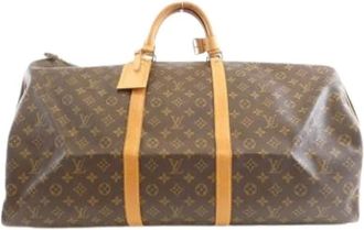 Louis Vuitton Pre-owned Weekend Bags, female, Brown, Size: ONE SIZE Pre-owned Weekend Bag