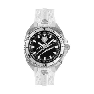 Plein Sport Accessoires, Heren, Wit, ONE Size, Thunder Force Ps 8Ba 0224 Horloge