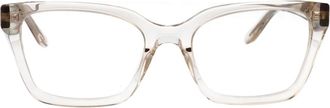 Balenciaga Glasses, female, Beige, Size: 55 MM Cat-eye Optical Frame