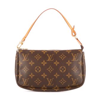 Louis Vuitton Pre-owned Womens Accessory Pouch - Brown - One Size